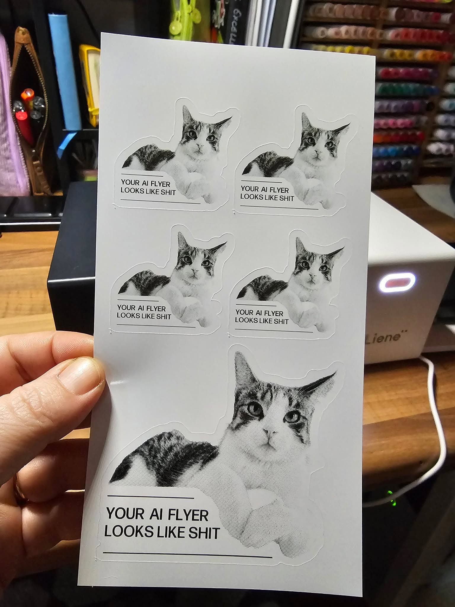 Mörf-Sticker Sheet (no AI-Flyer) – Bild 2